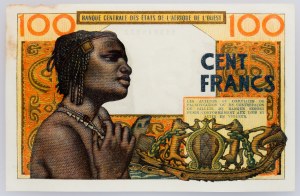 Francuska Afryka Zachodnia, 100 franków 1964