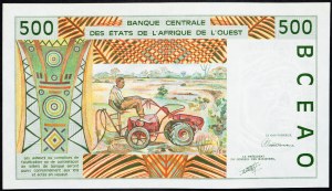French West Africa, 500 Francs 1991-2003