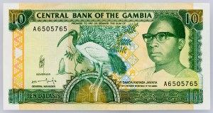 Gambia, 10 Dalasis 1991-1995