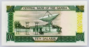 Gambie, 10 Dalasis 1991-1995