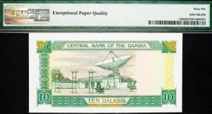 Gambia, 10 Dalasis 1991-1995