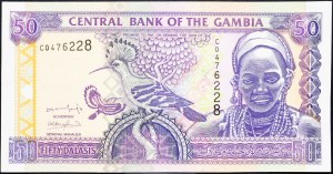 Gambie, 50 Dalasis 1996