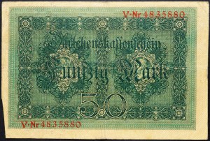 Allemagne, 50 Mark 1914