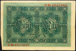 Nemecko, 50 mariek 1914