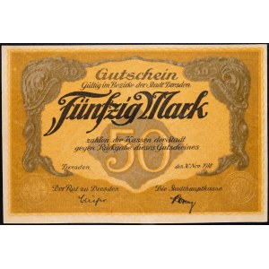 Germany, 50 Mark 1918