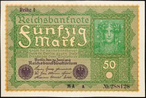 Germany, 50 Mark 1919