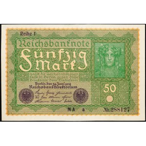 Germany, 50 Mark 1919