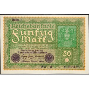Niemcy, 50 marek 1919