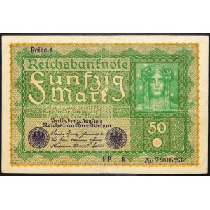 Germany, 50 Mark 1919
