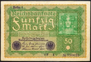 Německo, 50 marek 1919