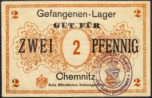 Nemecko, 2 Pfennig 1917-1920