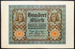 Allemagne, 100 Mark 1920