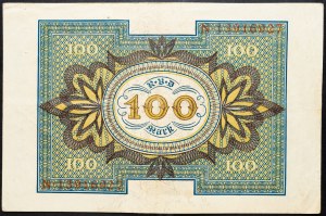 Allemagne, 100 Mark 1920