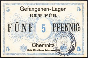 Niemcy, 5 Pfennig 1917-1920