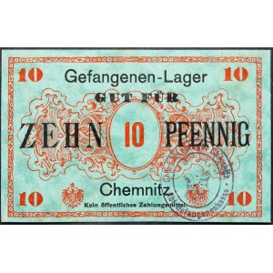 Deutschland, 10 Pfennig 1917-1920