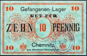 Nemecko, 10 Pfennig 1917-1920