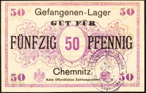Nemecko, 50 Pfennig 1917-1920