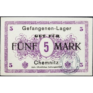 Germany, 5 Mark 1917-1920