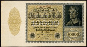 Allemagne, 10000 Mark 1922