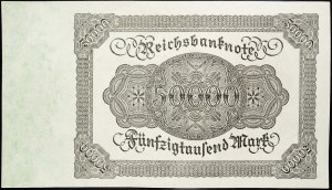 Nemecko, 50000 mariek 1922