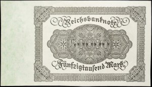 Německo, 50000 marek 1922