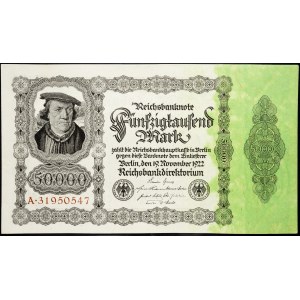 Germany, 50000 Mark 1922