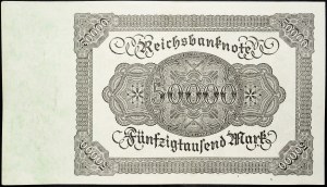 Německo, 50000 marek 1922