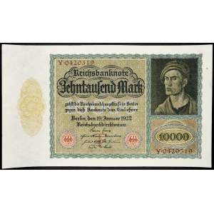 Allemagne, 10000 Mark 1922