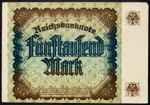 Německo, 5000 marek 1922