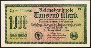 Deutschland, 1000 Mark 1922