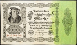 Allemagne, 50000 Mark 1922