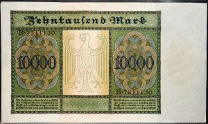 Německo, 10000 marek 1922