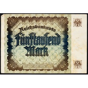 Allemagne, 5000 Mark 1923