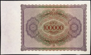 Deutschland, 100000 Mark 1923