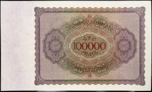 Německo, 100000 marek 1923