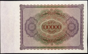 Německo, 100000 marek 1923