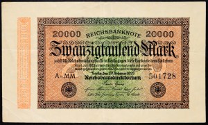 Deutschland, 20000 Mark 1923