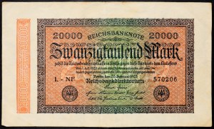 Deutschland, 20000 Mark 1923