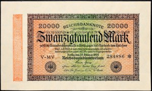 Německo, 20000 marek 1923