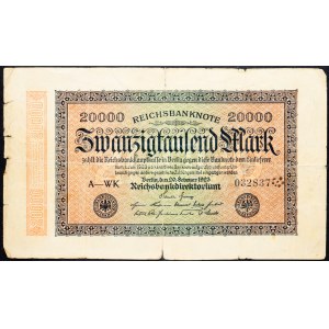 Germany, 20000 Mark 1923