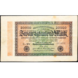 Deutschland, 20000 Mark 1923