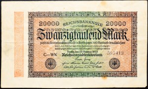 Deutschland, 20000 Mark 1923