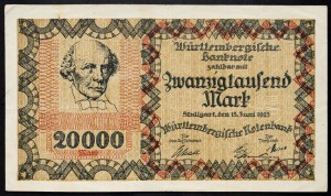 Germany, 20000 Mark 1923