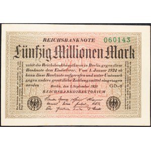 Germany, 50000000 Mark 1923