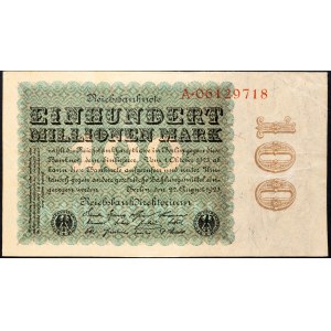 Germany, 100 Mark 1923