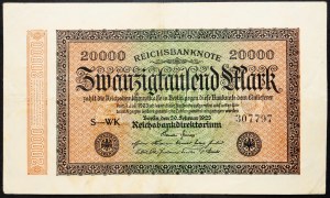 Germany, 20000 Mark 1923