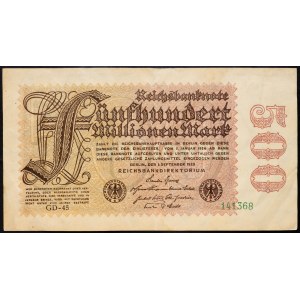 Germany, 500 Mark 1923