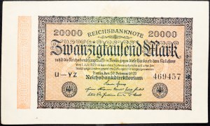 Deutschland, 20000 Mark 1923