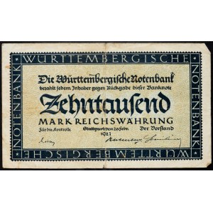 Germany, 10000 Mark 1923