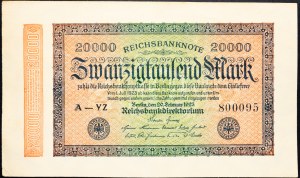 Nemecko, 20000 mariek 1923